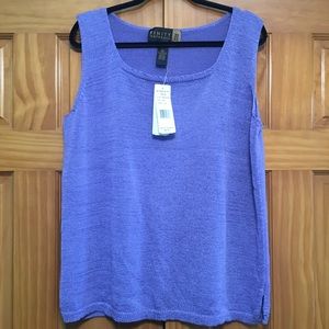 Finity Naturals Lilac Top NWT 3X